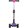 Кикборд NOVATRACK RAINBOW CAR GIRL PRO фиолетовый 120CGP.RAINBOW.VT20